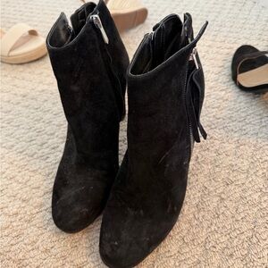 Sam Edelman Black Heeled Boots